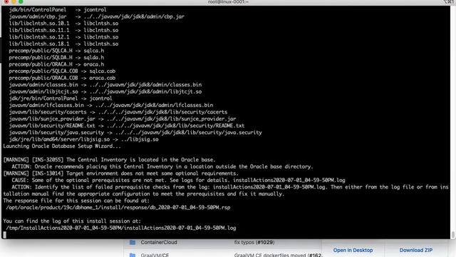Install Oracle19c in docker container смотреть онлайн