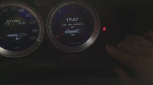 Датчик уровня масла двигателя Volvo XC60, ошибка, сброс.