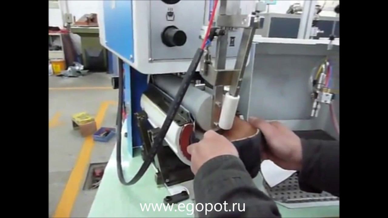 LC-58350 Машина для распыления клея с механизмом дублировки. смотреть онлайн