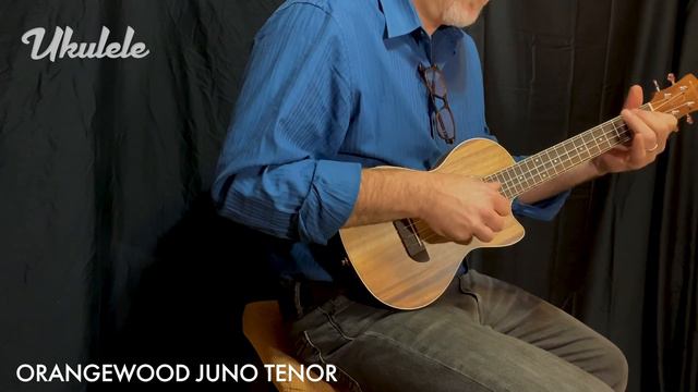 Demo/Review: Orangewood Juno Tenor Ukulele смотреть онлайн