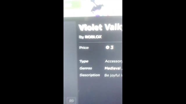 I got the violet valkyrie Roblox смотреть онлайн