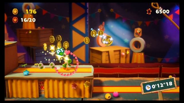Yoshi's Crafted World 20 Red Coins in Hoop-Jump Hop смотреть онлайн