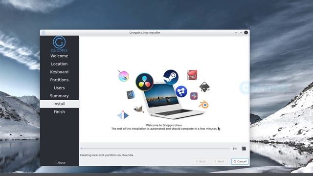 How to Install Gnoppix Linux on Virtualbox | Debian and Kali Linux-based distribution смотреть онлайн