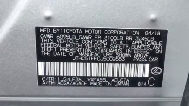 New 2018 Lexus LS Chantilly Dale City VA DC, MD #LSJ5002883 - SOLD