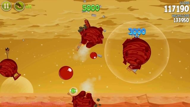 Angry Birds Space - Red Planet All Levels HD 3 Stars Walkthrough Angry Birds Red Planet All Levels смотреть онлайн
