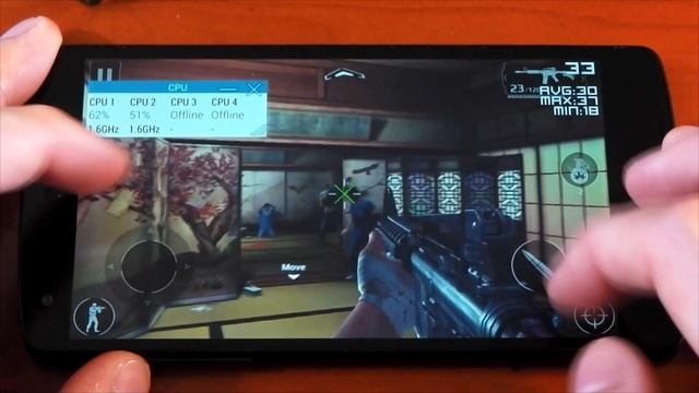 Nexus 5 - Modern Combat 5 : Blackout - Gaming Performance смотреть онлайн
