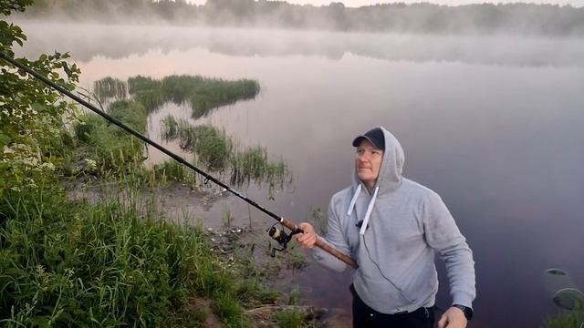 Летняя рыбалка в Нижнем Новгороде 2022. Борский район. Ловля карася в деревне Кунавино смотреть онлайн