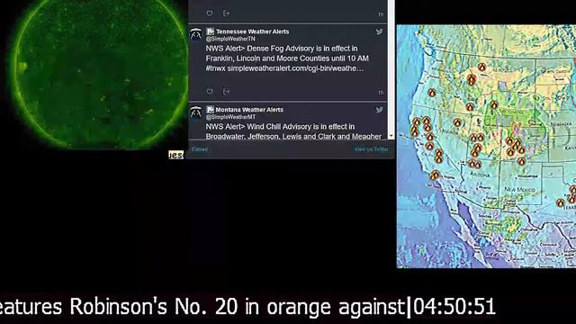 Weather Watch, Tropical weather, Storm Warnings, Solar Storms, California Wild Fires Tornado смотреть онлайн