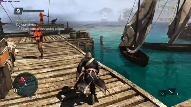 Assassin's Creed IV Black Flag ATI RADEON R7 260 X Havana Gameplay(HD) смотреть онлайн