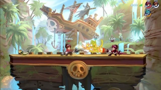 Brawlhalla Advanced and Beginner Blackholes Demonstration смотреть онлайн