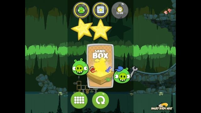 Bad Piggies Ground Hog Day 1-V Bonus Level Walkthrough 3 Star смотреть онлайн