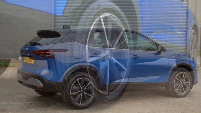 NEW NISSAN Qashqai 2022 - exterior & interior details (Magnetic Blue color) смотреть онлайн