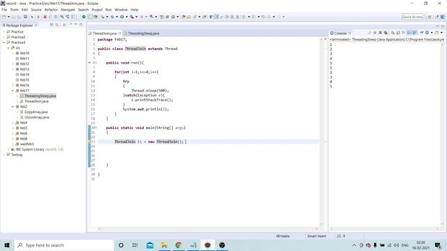 #68 Thread Join Method #java #interviewquestion смотреть онлайн