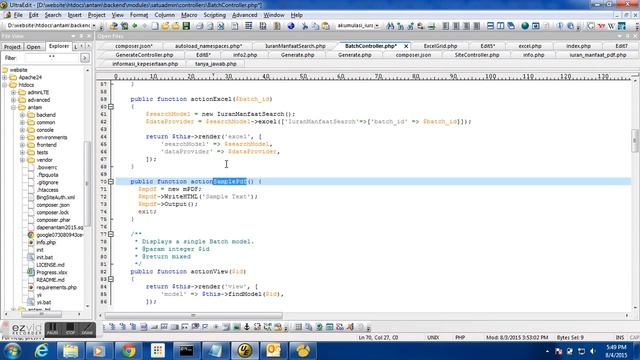 Yii2 framework - Create pdf file using mpdf php class смотреть онлайн