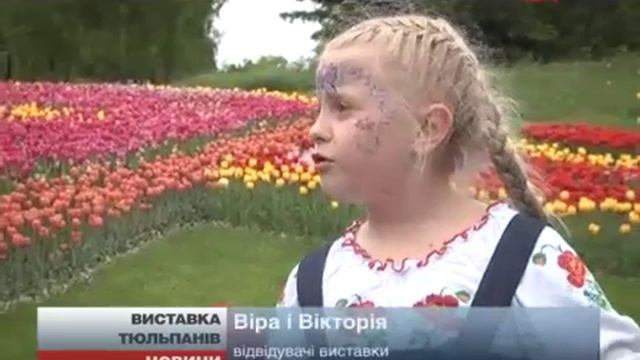 Выставка тюльпанов в Киеве смотреть онлайн
