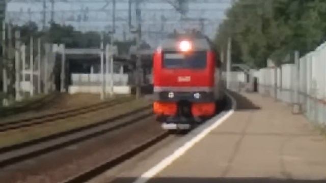 ЭП2К-184 На станции Фабричная смотреть онлайн