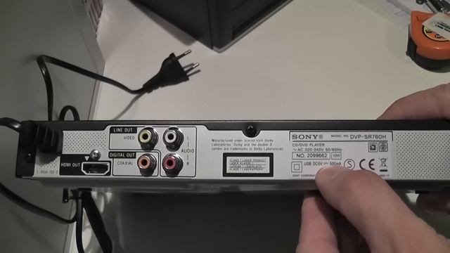 DVD Player Sony DVP-SR760H (film 088) смотреть онлайн