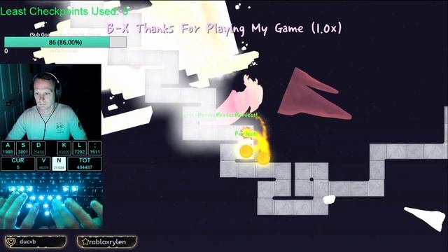 ADOFAI B-X Thank you for Playing my Game [Pure Perfect] смотреть онлайн
