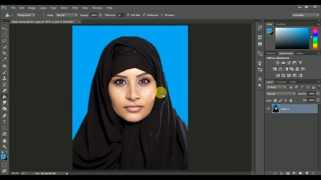 How to make a Passport size photo in Adobe Photoshop CS5 CS6 CC Bangla Tutorial смотреть онлайн