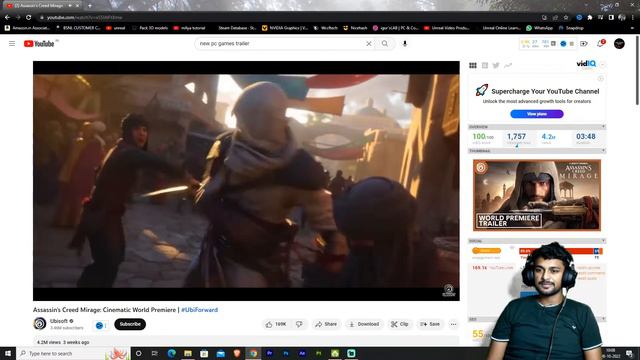 Assassins' Creed Mirage Trailer Review & Reaction | Its Back Finally 🔥 | [ Hindi ] смотреть онлайн