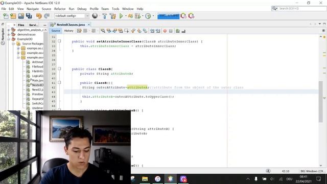 Nested classes: Inner and outer classes concepts смотреть онлайн