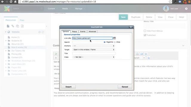 MODX Tutorials - creating weblinks смотреть онлайн