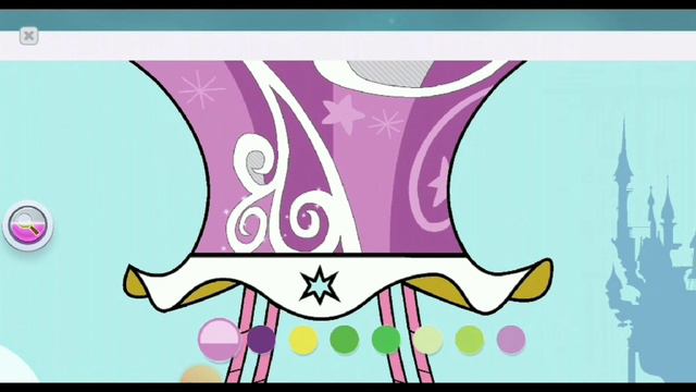 Май Литл пони. Игра-раскраска смотреть онлайн