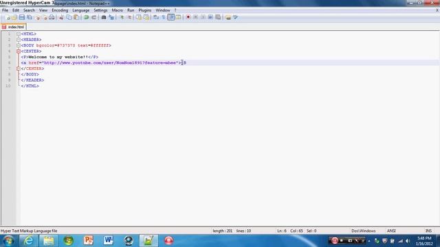 How to make a website from scratch (Using Notepad++) смотреть онлайн