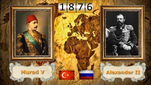 Timeline of the rulers of Turkey and Russia (1721-2021) / Хронология правителей Турции и России смотреть онлайн
