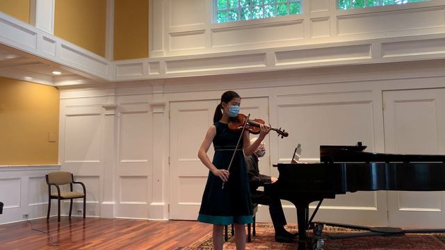 Sonata in G Minor "Devil's Trill" by G. Tartini - Iris Tian Recital 06.19.2021 смотреть онлайн