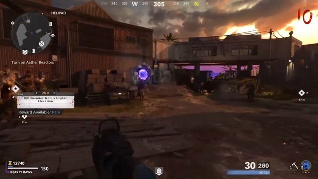 Firebase z cold war zombies helipad and courtyard only смотреть онлайн