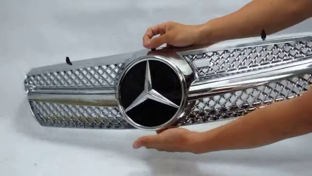 CrazyTheGod W215 1999-2006 GRILLE/GRILL 1FIN CHROME for Mercedes-Benz (Grille) смотреть онлайн