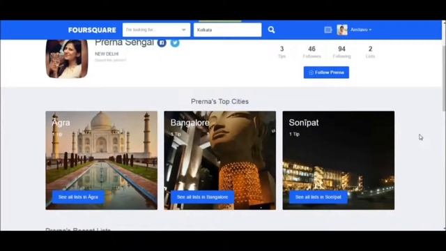 Foursquare - Reporting a user смотреть онлайн