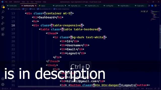 Get User And Protect Routes in php and mysqli with ajax || php and ajax || Part - 3 смотреть онлайн