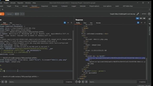 File upload Double extensions Root-Me CTF смотреть онлайн