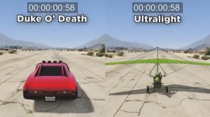 GTA 5 ONLINE Сравнение ULTRALIGHT VS DUKE O' DEATH#гта #гта_онлайн #gta5 #gta_online