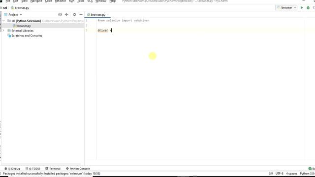 Selenium Python Tutorial 2-How to Run Tests on Chrome & IE Browsers(2020) смотреть онлайн