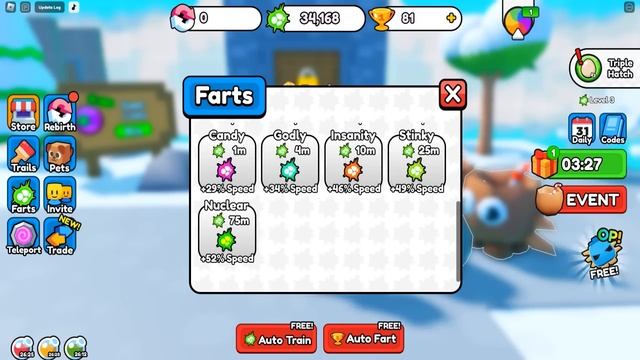 САМЫЙ МОЩНЫЙ ПЕРДЕЖ ЛОМАЕТ САМЫЕ МОЩНЫЕ СТЕНЫ ЗА 1 СЕКУНДУ! ROBLOX Fart Door Simulator смотреть онлайн