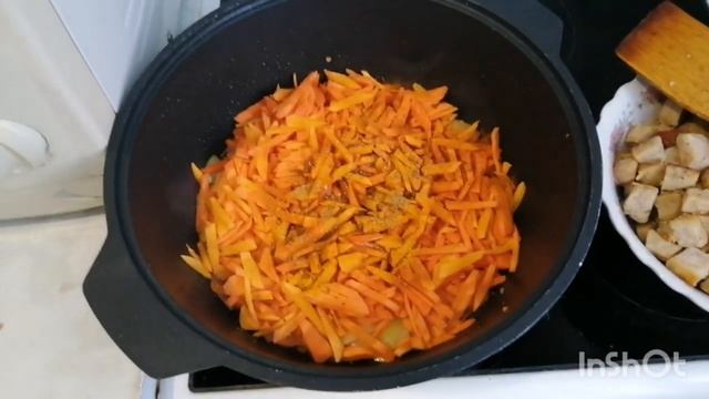 Вкусный и малокалорийный плов, мой авторский рецепт, худеем вкусно ! смотреть онлайн