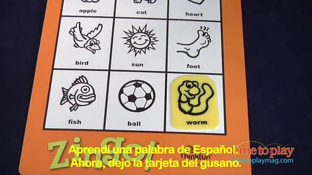Spanish - English Zingo! from ThinkFun смотреть онлайн
