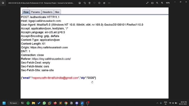 Bypass OTP Using Response Manipulation
