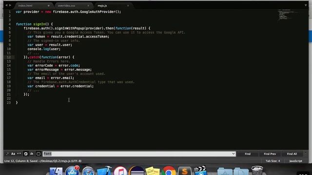 Firebase + Google Auth Pt. 1 смотреть онлайн