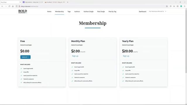 Updates and fixes | Create a membership blog with Laravel & Stripe | Part 31 смотреть онлайн