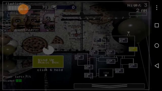 (FnaF Ultimate Edition Android)(night 1-5 пройдено)(возвращение в старый добрый FnaF UE) смотреть онлайн