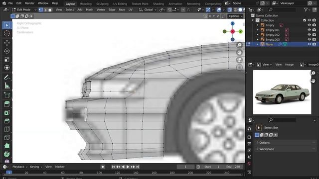 Creating A Nissan Silvia K (1992) | Blender 3.4 | Blender Timelapse смотреть онлайн
