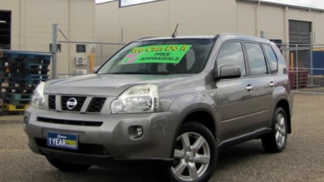 2008 Nissan X-Trail T31 TS Grey 6 Speed Sports Automatic Wagon смотреть онлайн