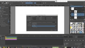 Анимация в Krita: Экспорт видео и GIF