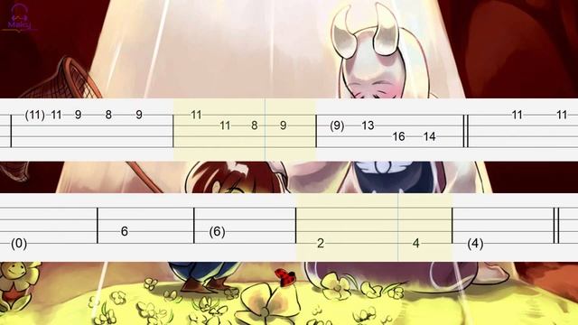 Undertale - Hopes And Dreams & Save The World [Bass Tabs Tutorial] смотреть онлайн