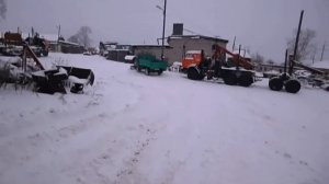 УАЗ с отвалом на гидравлике