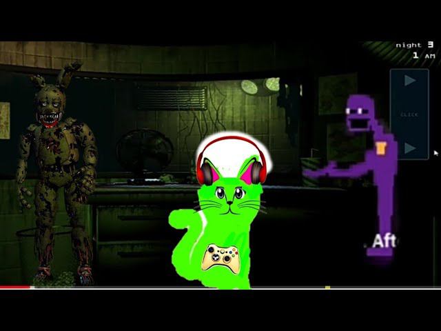 Фнаф 3 1 и 2 ночь #FNAF3 смотреть онлайн